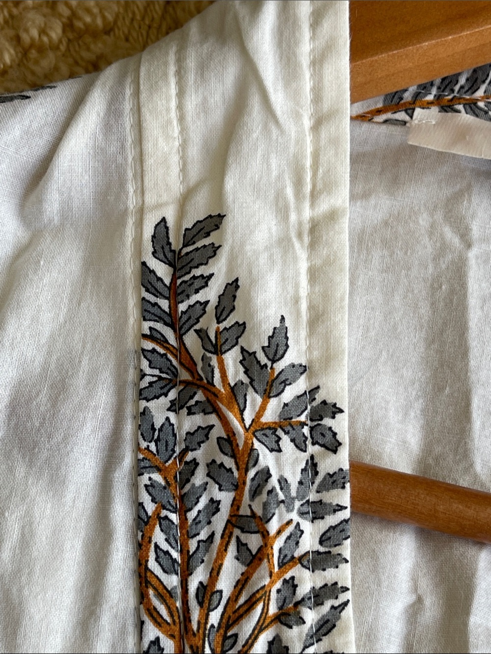 Mes Filles Sadie Caftan Boho Dress Botanical print - Picture 12 of 12